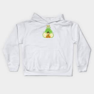 One of Taiwan’s Amazingly Delicious Fruits Sugar Apple_buddha head fruit food memes Kids Hoodie